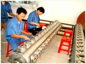 tubular industrial ultrasonic homogenizer