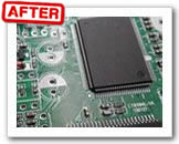 Ultrasonic cleaning for PCB