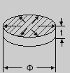 Piezoelectric Discs Radial Mode