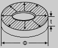 Piezoelectric Rings Radial Mode
