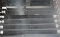 spray cleaning for filters