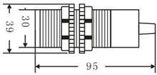 subminiature ultrasonic distance transducer