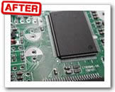 After Cleaning Ultrasonic cleaning for PCB