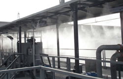 humidification for mining community